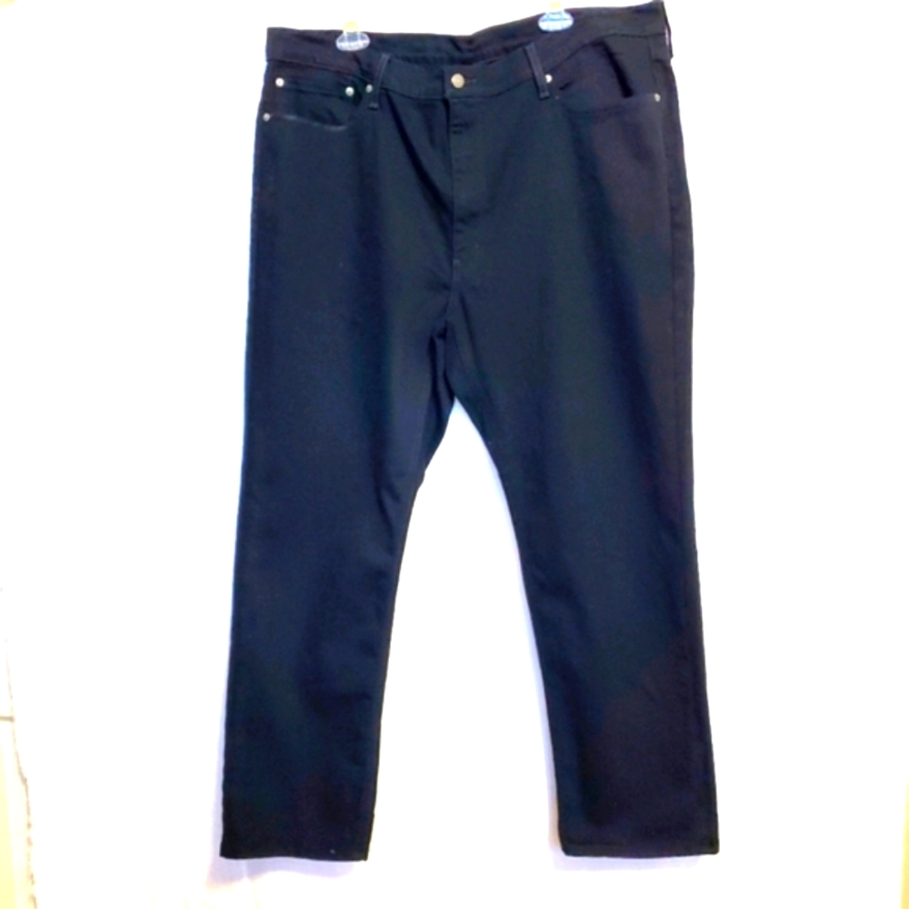 Levi's 541 Athletic Fit Jeans Black Mens 42 Waist
